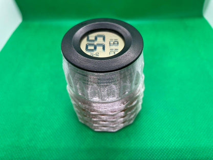 Silica Gel Desiccant Beads Indicating Container Reusable Hygrometer Gauge - 50g~